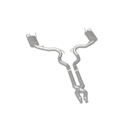 Catback MagnaFlow, SS, 3 po, Street, double embouts polis de 4,5 po, Ford Mustang GT V8 5,0 L 2015