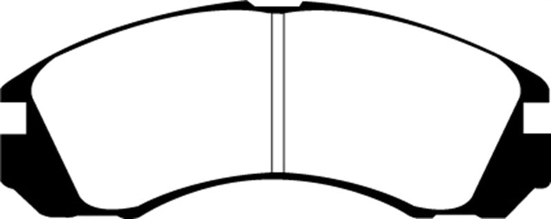 Plaquettes de frein avant Redstuff EBC 91-96 Dodge Stealth 3.0 2WD