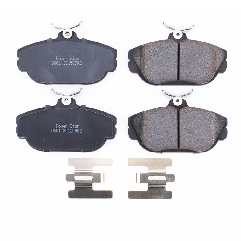 Plaquettes de frein avant Power Stop 93-02 Ford Taurus Z17 Evolution en céramique avec matériel
