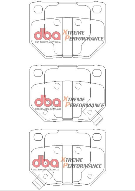 Plaquettes de frein arrière DBA 06-07 Subaru WRX XP650
