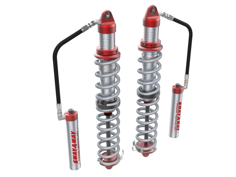 Kit de suspension arrière aFe 14-19 Polaris RZR 925/1000cc Sway-A-Way 3.0 avec réservoirs à distance et réglage de la compression