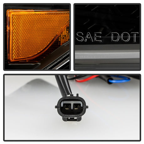 Phares à module LED haute puissance Spyder Apex 14-21 Toyota Tundra – Noir (PRO-YD-TTU14V2AP-SBSEQ-BK)