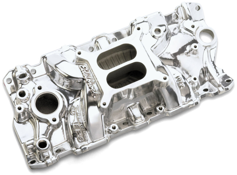 Collecteur poli Edelbrock SBC Performer Eps