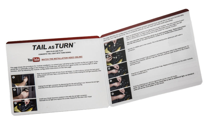 Module de clignotant arrière + module de secours (USDM) Diode Dynamics 14-21 Toyota 4Runner uniquement