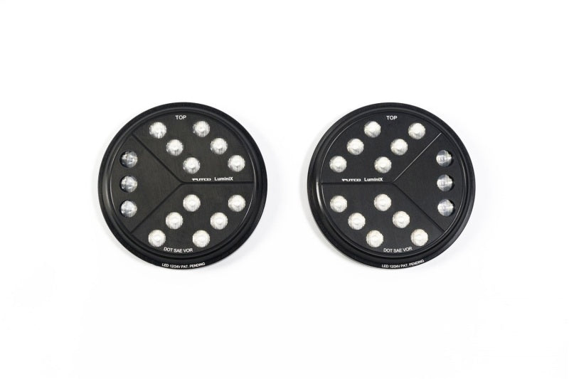 Putco 17-18 Jeep Wrangler JK - Phares LED haute puissance Luminix (remplacement OEM direct)