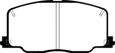 EBC 90-91 Lexus ES250 2.5 Redstuff Front Brake Pads