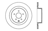 StopTech 13-17 Nissan 370Z Sport Cryo Drilled Left Rear Rotor