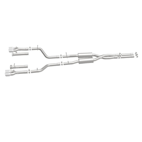 Cat-Back MagnaFlow, SS, 2,5 po, embout arrière divisé en quatre parties de 3,5 po, Dodge Challenger R/T 5,7 L 2015