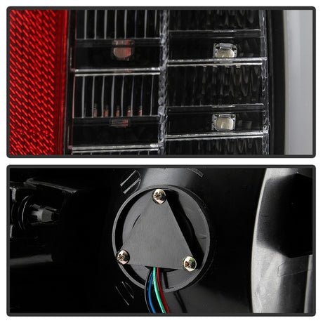 Feux arrière à DEL pour Dodge Ram 2013-2014 Spyder - Tout noir ALT-YD-DRAM13V2-LED-BKV2