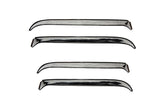 Déflecteurs de fenêtre AVS 76-91 Chevy Blazer Ventshade 2 pièces - Acier inoxydable
