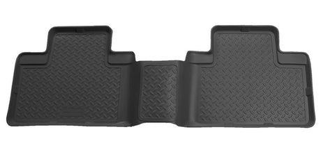 Revêtements de sol noirs de style classique pour camions GM pleine grandeur 88-00, cabine 3 portes/ext., 2e rangée, Husky Liners