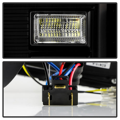 Phares à module LED haute puissance Spyder Apex 14-21 Toyota Tundra – Noir (PRO-YD-TTU14V2AP-SBSEQ-BK)
