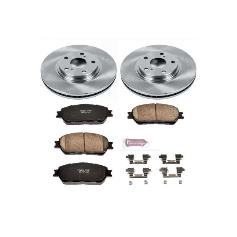 Kit de freins avant Power Stop Autospecialty pour Lexus ES330 04-06
