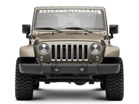 Phares antibrouillard à DEL Raxiom 07-18 Jeep Wrangler JK Axial Series 4 pouces avec halo