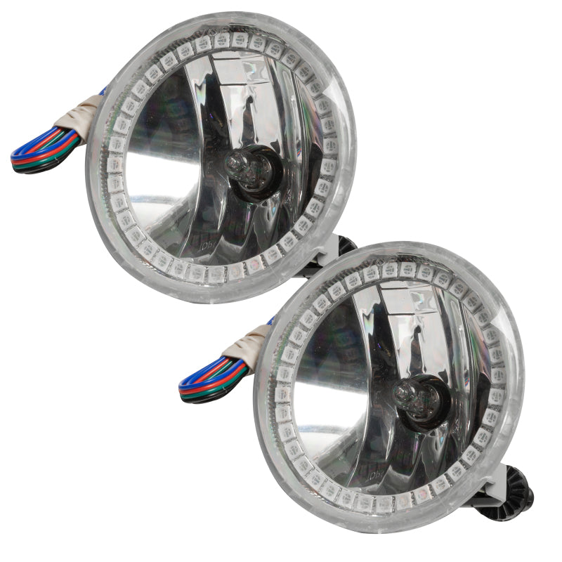 Oracle Lighting 07-13 Chevrolet Avalanche Pre-Assembled LED Halo Fog Lights - UV/Purple SEE WARRANTY