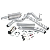 Système d'échappement Monster Banks Power 98-02 Dodge 5.9L Ext Cab - Échappement simple SS avec embout chromé