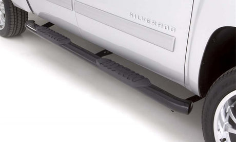 Barres de toit ovales incurvées en acier de 5 po pour camionnette à cabine multiplace Ram 1500 2019 de Lund - Noir