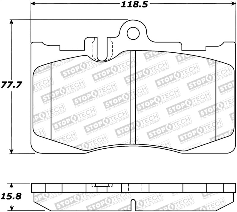 StopTech Street Brake Pads