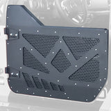 Demi-portes en aluminium avec grille perforée pour Jeep 4 portes JL/JT DV8 18-22