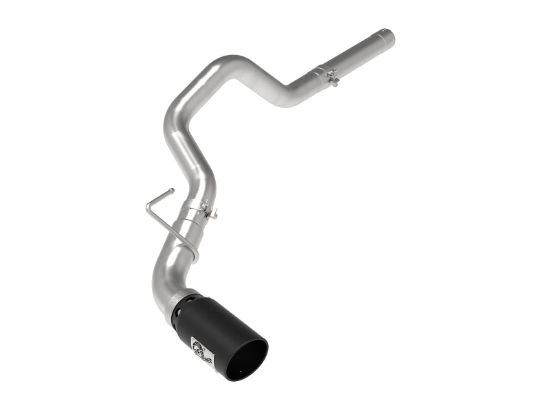 aFe LARGE BORE HD 3 pouces 409-SS DPF-Échappement arrière avec embout noir 14-18 RAM 1500 EcoDiesel V6-3.0L (td)