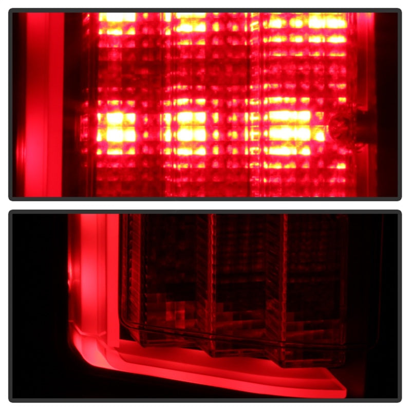 Feux arrière à DEL Spyder 18-19 Ford F-150 (sans capteur d'angle mort) - Noir (ALT-YD-FF15018-LED-BK)