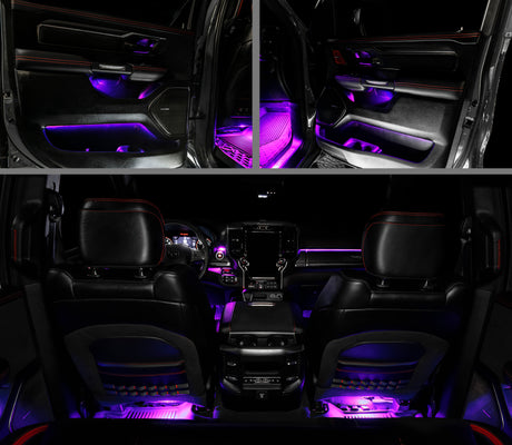 Kit de conversion d'éclairage ambiant intérieur complet Oracle 19-22 RAM ColorSHIFT RVB VOIR LA GARANTIE