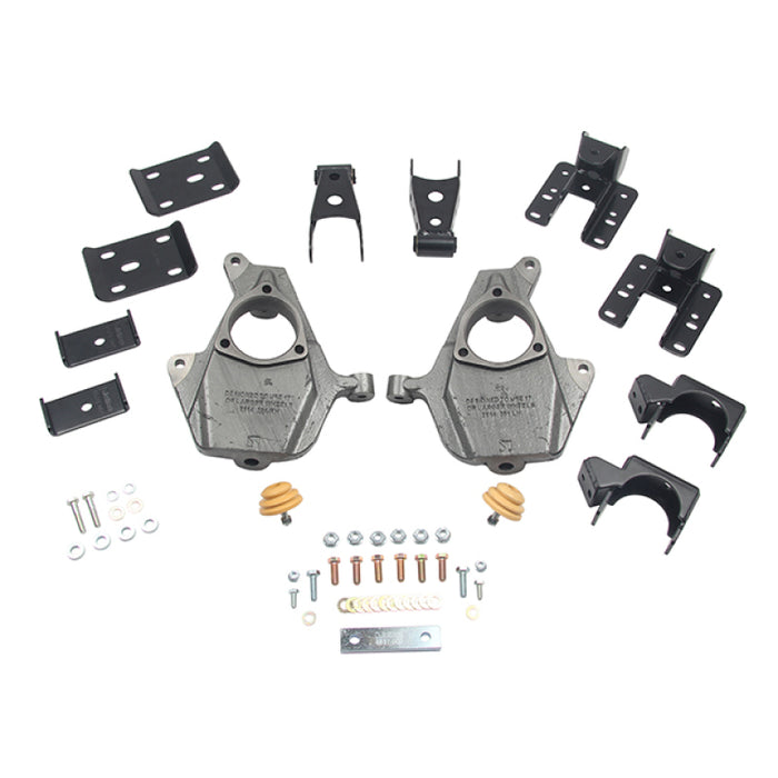 KIT D'ABAISSEMENT Belltech 16.5-17 Chevy Silverado toutes cabines 4WD 2 po avant/4 po arrière