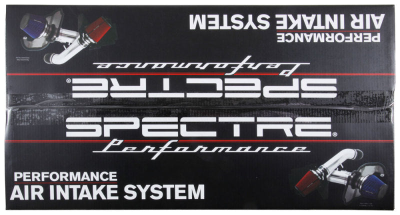 Kit d'admission d'air Spectre 09-17 Nissan Maxima V6-3.5LF/I - Poli avec filtre rouge