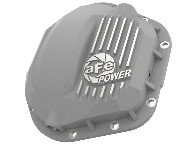 aFe Street Series Dana 60 Front Differential Cover Raw w/ Machined Fins 17-20 Ford Trucks (Dana 60)