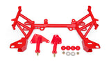 BMR 93-02 4th Gen F-Body K-Member LT1 Motor Mounts Standard Rack Mounts Red BMR Suspension