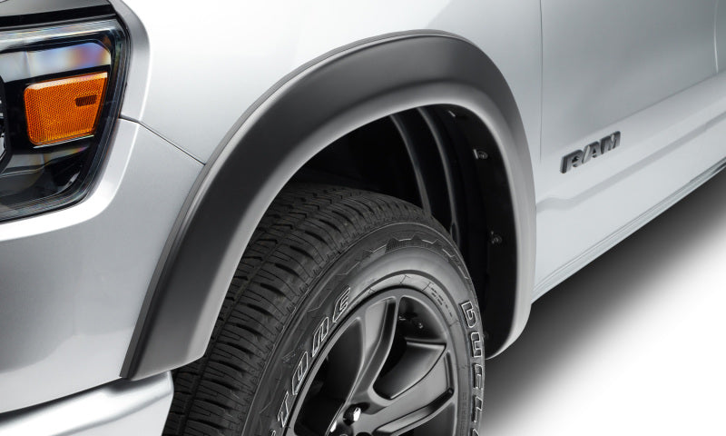 Bushwacker 19-22 Ram 1500 (sauf Rebel/TRX) 76,3 et 67,4 pouces, ensemble de 4 élargisseurs de lit de style d'origine - Noir/lisse