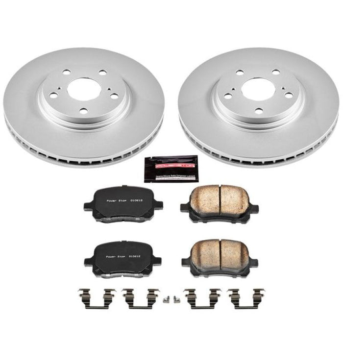 Kit de freins avant Power Stop 99-01 Lexus RX300 Z17 Evolution Geomet avec revêtement