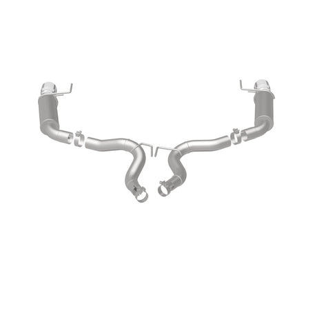 Essieu arrière MagnaFlow, SS, 3 po, compétition, embout poli double division de 4,5 po, Ford Mustang GT V8 5.0 2015