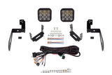Kit de barre lumineuse de pare-chocs Diode Dynamics Jeep JK SS5 CrossLink pour conduite sportive