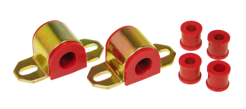 Bagues de barre stabilisatrice avant Prothane 60-85 pour Toyota FJ45 - 22 mm - Rouge