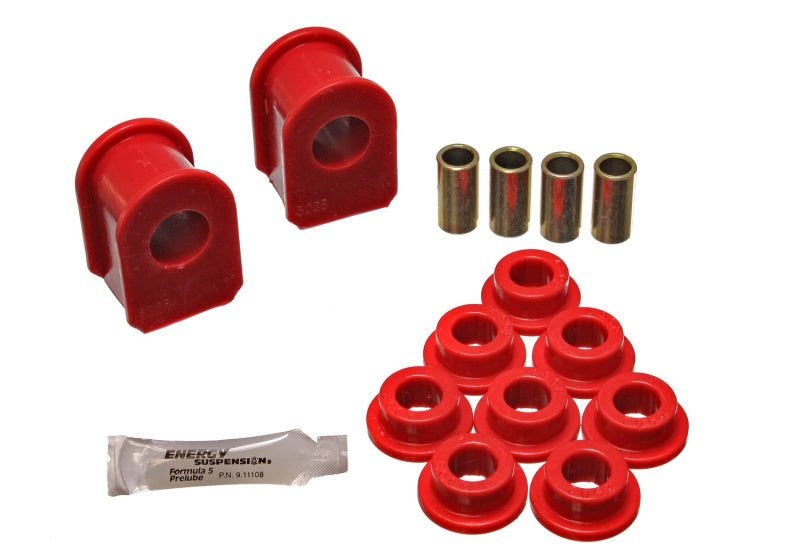 Ensemble de bagues de barre stabilisatrice de style inAin pour camion Ford Energy Suspension Red 7/8 po de diamètre 2,5 po de hauteur