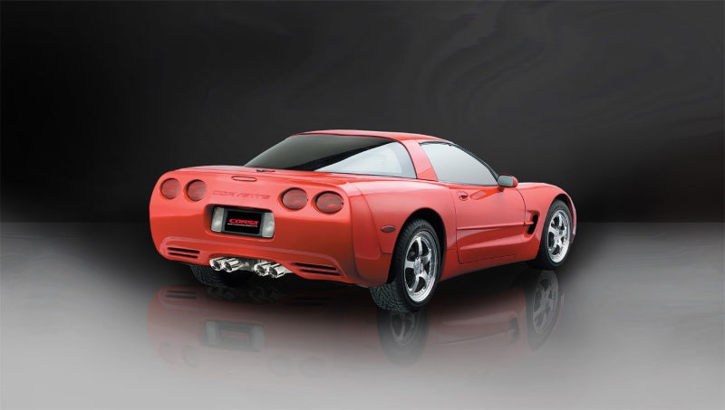 Corsa 97-04 Chevrolet Corvette C5 Z06 5.7L V8 poli Xtreme Cat-Back + échappement XO