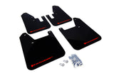 Bavette garde-boue Rally Armor 98-02 Subaru Forester noire UR avec logo rouge