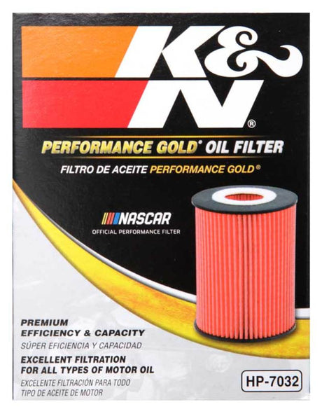 Filtre à huile K&amp;N Performance pour BMW M5/M6 06-11 / Porsche Cayenne 4,8 L 08-15 / 911 3,4 L/3,8 L 10-15