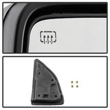 xTune Ford Superduty 08-15 L&R Extendable Power Heated Adjust Mirror Amber MIR-FDSD08S-PW-AM-SET