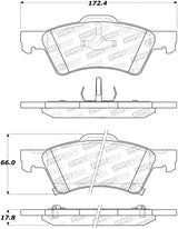 Plaquettes de frein StopTech Street