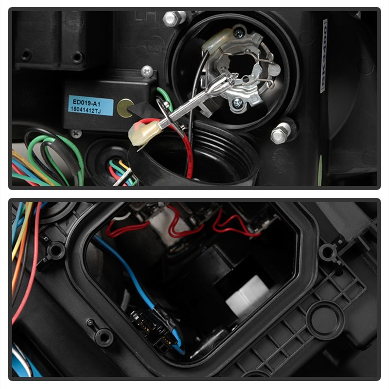 Phares Spyder Lexus GS 300/350/450 06-11 - Modèle HID uniquement - Fumé PRO-YD-LG06-HID-DRL-SM