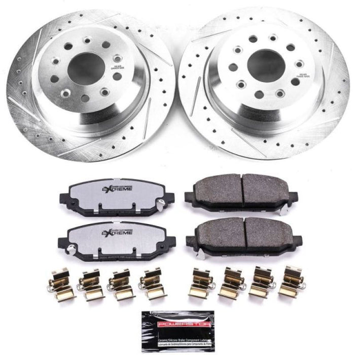 Kit de freins arrière Power Stop 18-19 pour camion et remorquage Jeep Wrangler Z36