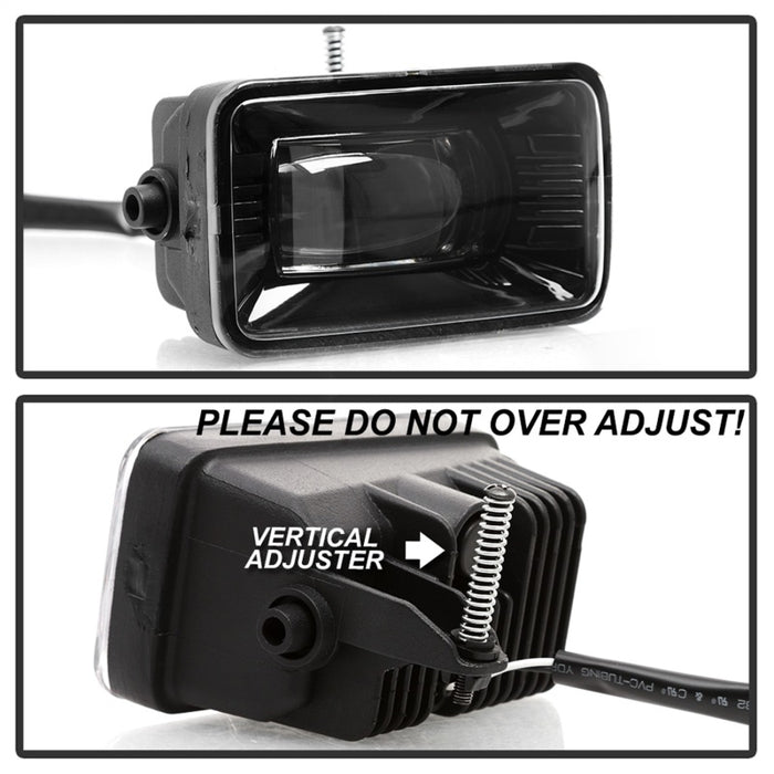 Feux antibrouillard à LED Spyder 15-18 Ford F-150 / 17-18 Ford F-250/F-350 - sans interrupteur (FL-LED-PRO-4)