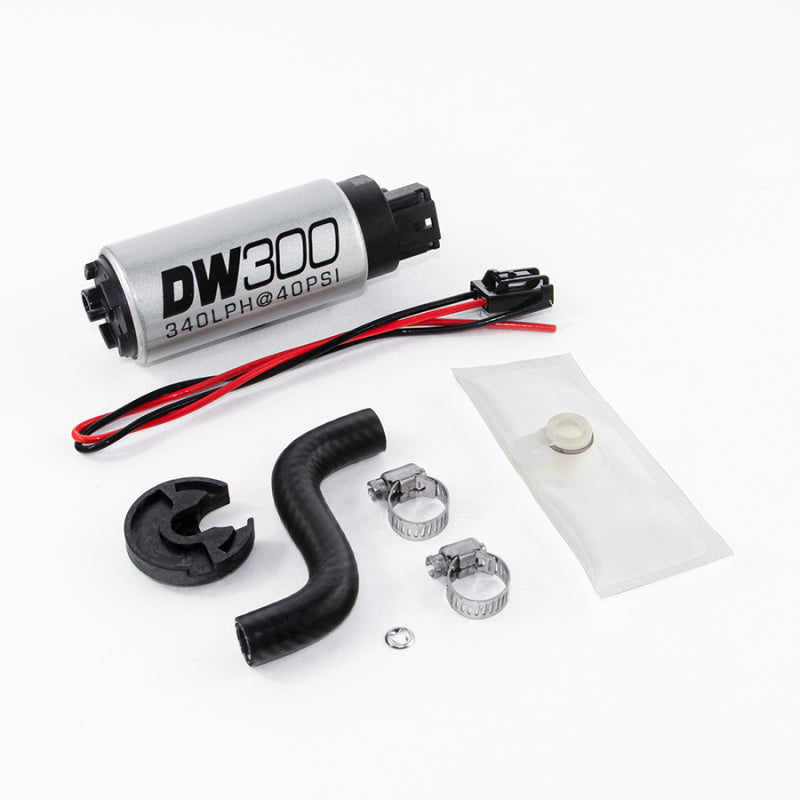 Pompe à essence intégrée au réservoir DeatschWerks 85-97 Ford Mustang DW300 320 LPH avec kit d'installation