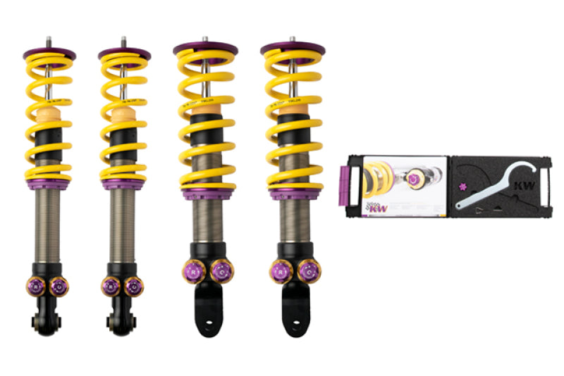 Kit de suspension à ressorts hélicoïdaux KW V5 Bundle 2020 Chevrolet C8 Corvette Stingray avec MagRide / sans NoseLift