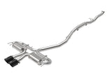 Système d'échappement Cat-Back aFe Takeda 3 pouces 304 SS avec embouts noirs 17-20 Honda Civic Sport L4-1,5 L (t)