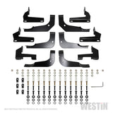 Marchepieds ovales Nerf Westin 2020 Jeep Gladiator PRO TRAXX 5 WTW - Noir