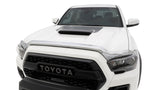 Protecteur de capot haut profil AVS 16-18 Toyota Tacoma - Chrome