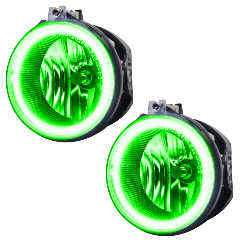 Oracle Lighting 07-09 Chrysler Aspen Pre-Assembled LED Halo Fog Lights -Green SEE WARRANTY